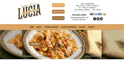 Desktop Screenshot of cantinamammalucia.com